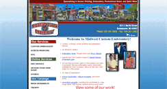 Desktop Screenshot of midwest-embroidery.com